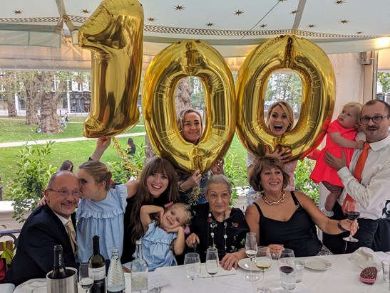 100 Birthday Party for Danuta