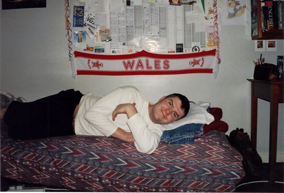 Halls of residence, Leeds, March 1994