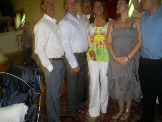 this is us all trying to get in a pic together just didnt happen . 2nd of aurgust 2009 xxx