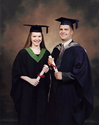 Graduating together, July 1996