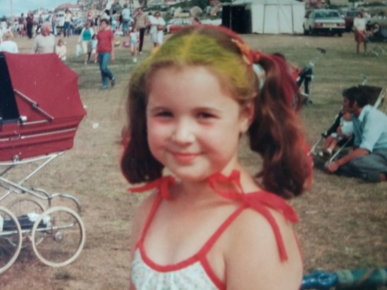 A beautiful young Lisa at Wirral show