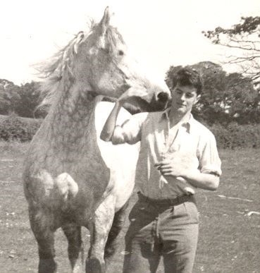 Dad brought up on a farm in Cambridge