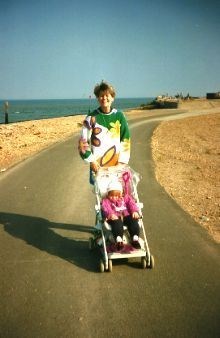 Mum & me...Rye 1992...x