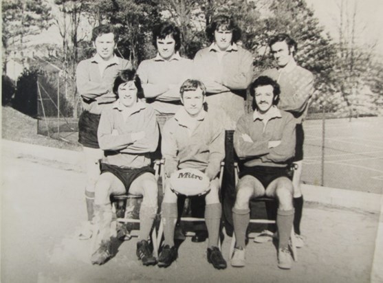 Glamorgan College of Education 1974 Rugby Sevens Team