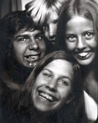 Joe, Tina, Rick, Tracy 1974