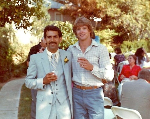 Rick @ Joe's wedding 1982