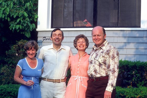 Ed & Elaine with their very good friends Hank & Joan