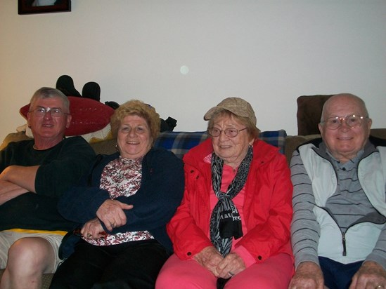 The Hohensee Family - the late Carolyn (Radlinski), Edward, Gretchen (Van Dine) and Karl