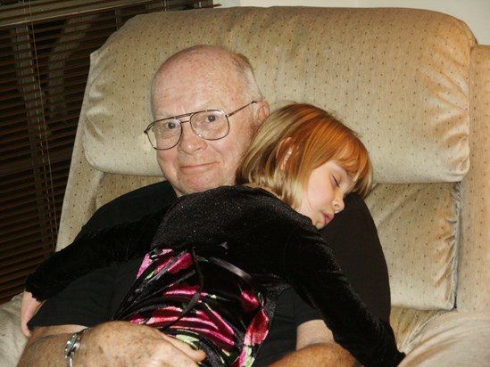 Snoozin' with Grandpa , Florida 2007