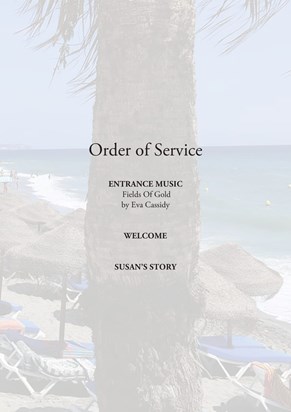 Order of Service   Susan Sibson 3