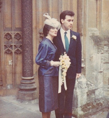 Malvern, 1984, Vanessa in silk