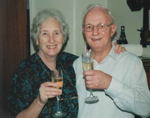 Joan and Stan - 50th wedding anniversary