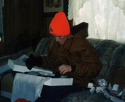 Mitchell Xmas 2002 .  My last Christmas to spend here on earth with my family...