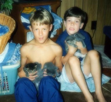Me and Ry with our kittens!!