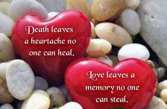 death leaves a heartache