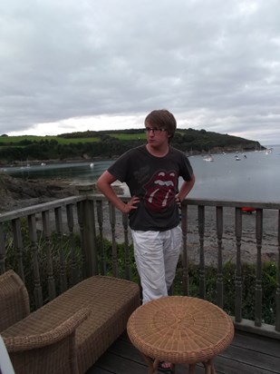 On holiday in Cornwall