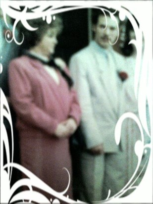 me and mom at my wedding (the only picture I have of her)