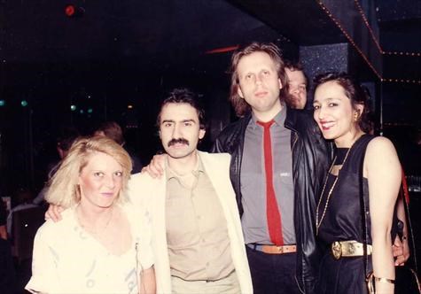 Out on the town, early 80s