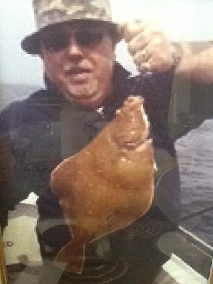 Chris's catch of the day.......doing what he loved....fishing xxxx