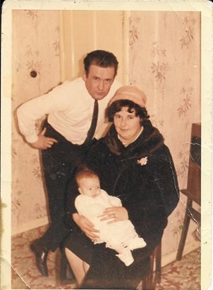 George, Mary H & Tracey c1965