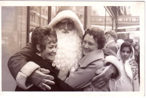 Mum with her mum, She loved Christmas and everything about it.