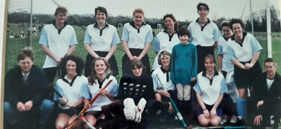 April 1995 Chalfont St Peter Ladies Hockey team