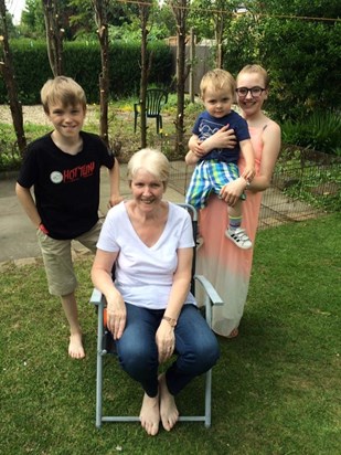Mum and the grandkids