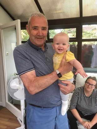 Share the same birthday, Great Grandad with Great Grandson George 