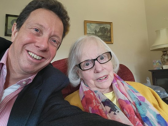 A Cheeky Selfie With Dear Auntie Liz in March 2023