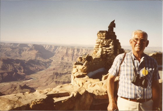 Ken at the Grand Canyon