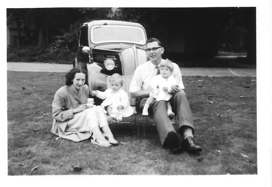 Ken & Family with car