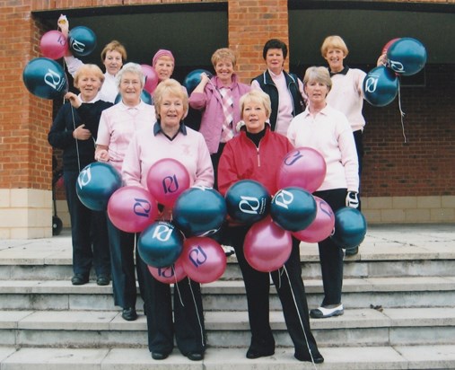 Fundraising for Parkinsons at Rochdale Golf Club - 2008