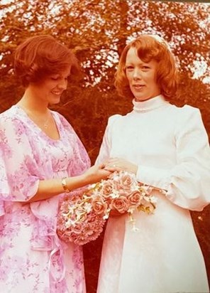 Elaine with Sister Isobel