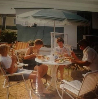 At Nan & Grandad's Caravan In Talacre