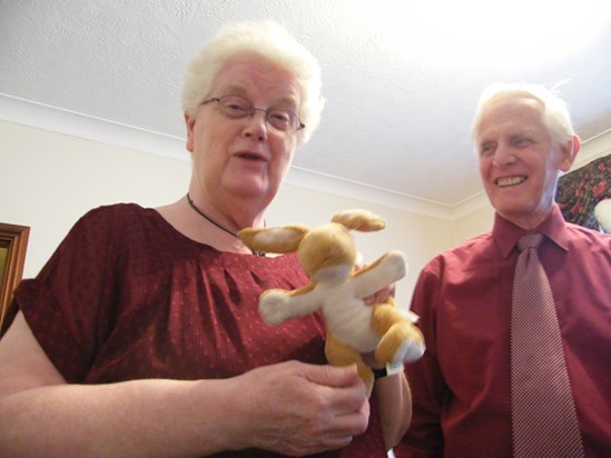 With my Mum, Doreen, at Michael and Gillian's Ruby Wedding Anniversary