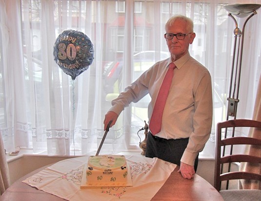 Michael's 80th birthday - a happy milestone