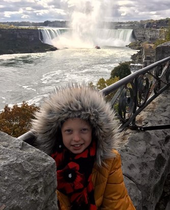 Izzie at The Falls