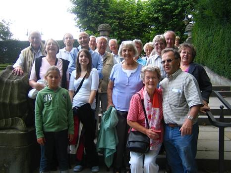 Visitors from Romford at Bad Dürkheim, Germany