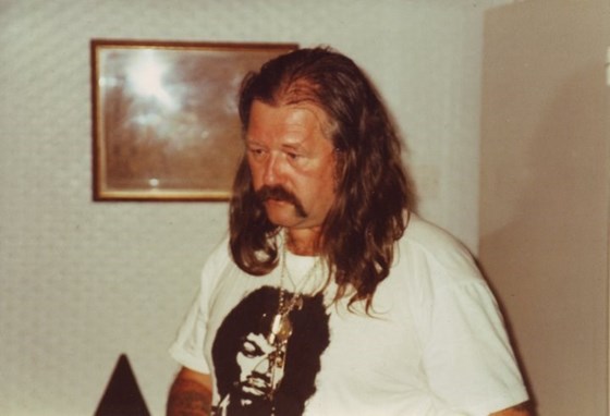 Dad in Plymouth, 1993