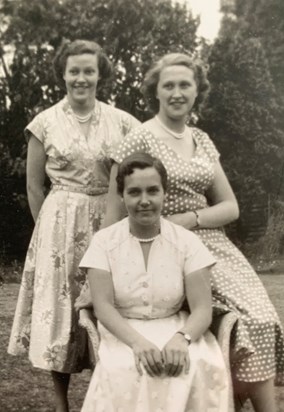 Sisters in 1957 