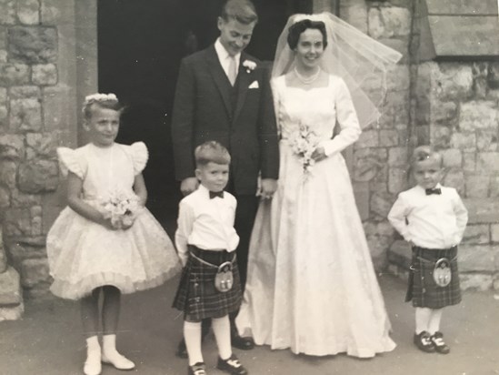29th July 1961 .. Wedding day! 