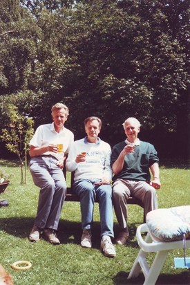 Brothers in their 40s (not sure where or what occasion)