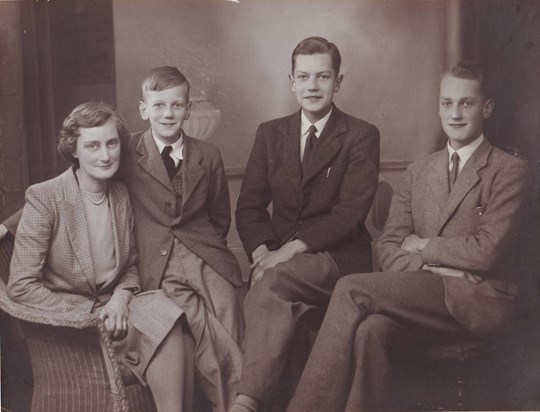 Mother (Margaret) + Boys c 1945