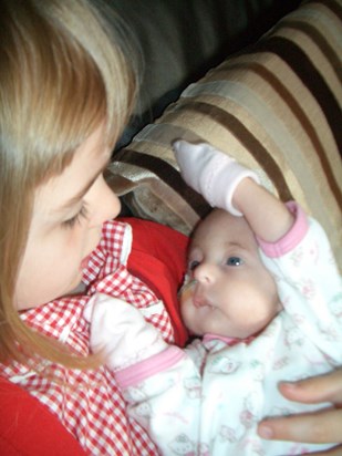 Connie with her big sister Niamh x