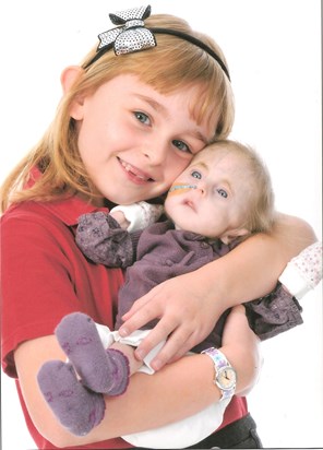 Niamh's School Photo with Connie - 2011