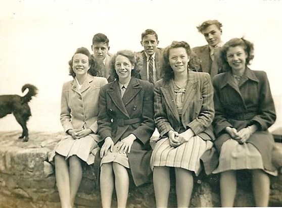 The Institute wall Kingsand in the 1940's.