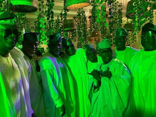 Femi Olatunji and friends