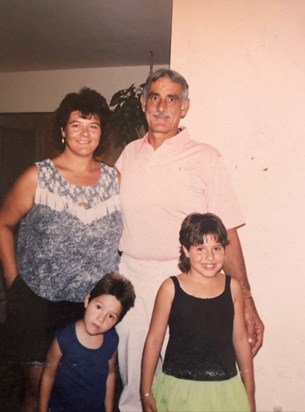 Daughter Pam & her children around 1986/87