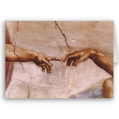 Hands of God - Michelangelo