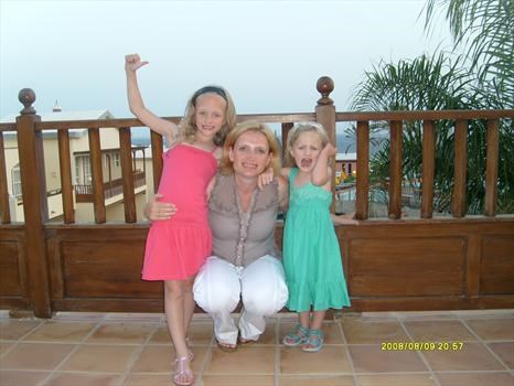 Mums birthday on holiday in Lanzarote -Aug 2008